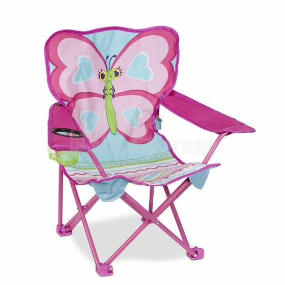 Melissa&Doug Butterfly Chair  Art.16693 Bērnu pludmales krēsls
