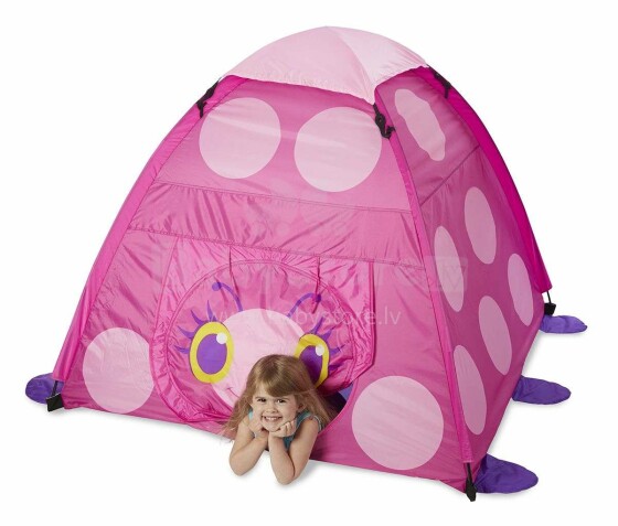 Melissa&Doug Ladybird Tent Art.16699 Bērnu telts