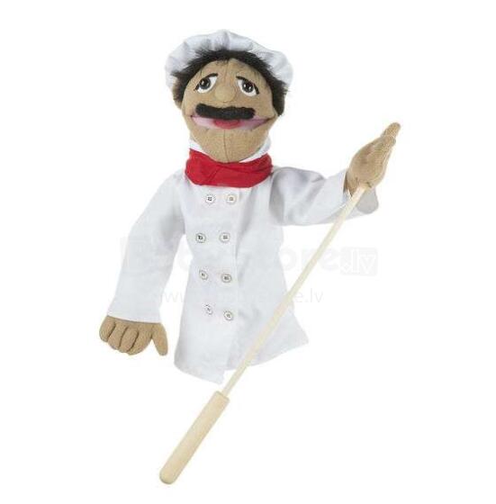 Melissa&Doug Puppets Chef Art.12553  Высококачественная мягкая игрушка марионетка на руку