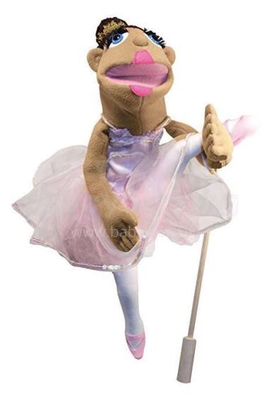 Melissa&Doug Puppets Ballerina Art.13895  Высококачественная мягкая игрушка марионетка на руку