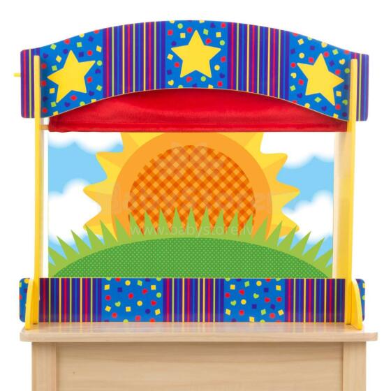 Melissa&Doug Tabletop Theatre Art.12536  Koka galda teātris