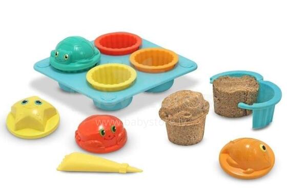Melissa&Doug Sand Set Art.16431 Smilšu formiņas