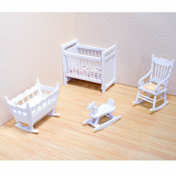 Melissa&Doug Nursery Art.12585 Деревянная мебель для кукол