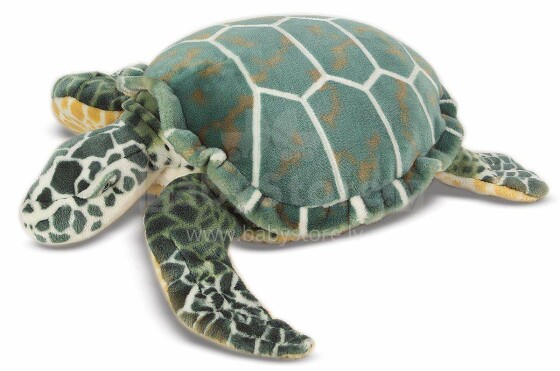 Melissa&Doug Stuffed Turtle Art.12127  Kvaliteetne pehme mänguasja