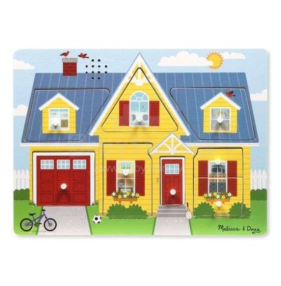 Melissa&Doug Sound Puzzles House Art.10734