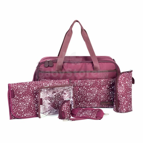 Babymoov Bag Traveller Cherry Art.A043568 Liela, ērta un stilīga soma māmiņām
