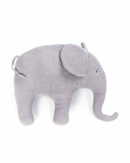 Smallstuff Knitted Cushion Pink Elephant Art.40044-2  Декоративная подушка из 100% хлопка