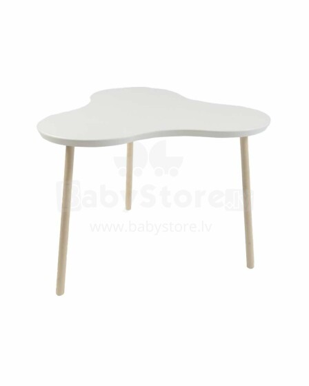 Smallstuff Table White Art. 76001-01   Laste puust laud