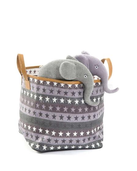 Smallstuff Canvas Container Multi Star Art.70011-03