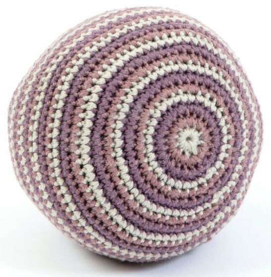 Smallstuff  Crochet Balls Art.40028-07  Loodusliku bambuse kootud pall, 14 sm