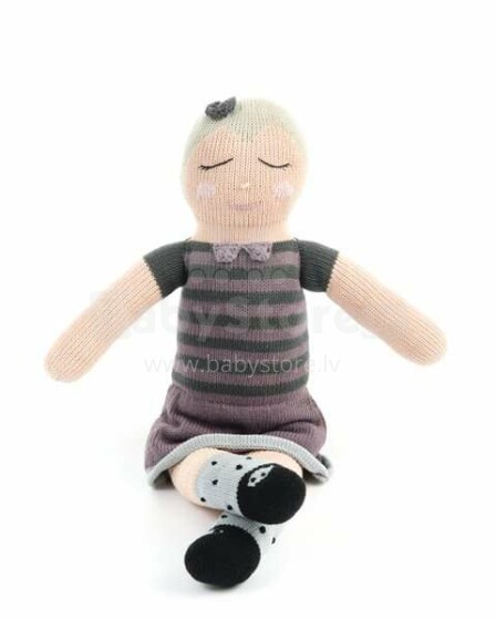 Smallstuff Crochet Doll Julie Art.40013-02  Вязаная детская игрушка из натурального бамбука,50см