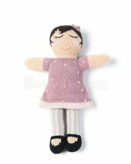 Smallstuff Crochet Doll Matti Art.40010-01  Вязаная детская игрушка из натурального бамбука,30см
