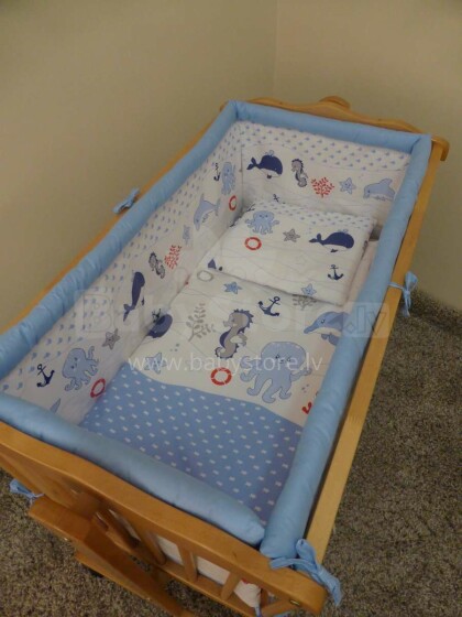 Ankras Art. 98905 Bērnu gultiņas aizsargapmale 360 cm