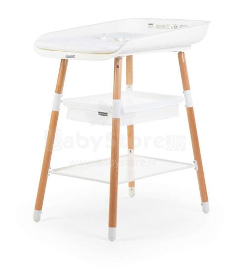 Childhome Evolux Table Art.CHTEVONW White  Partināmais galdiņš