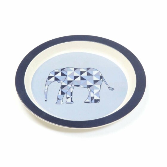 Smallstuff Bamboo Melamine Flat Plate Art.1200025 Пластмассовая тарелка  из меланина