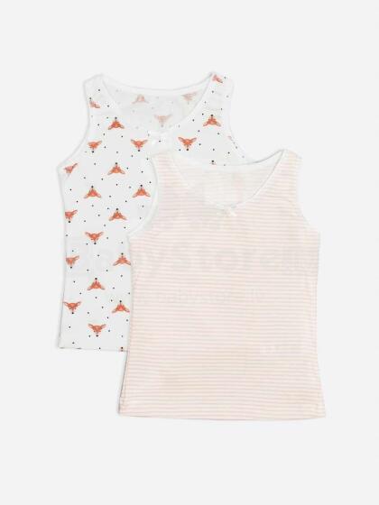 NORD TEXTILE  Top Girl Art.427730-2  Маечка из 100%  хлопка,2 шт  (92-140 см)