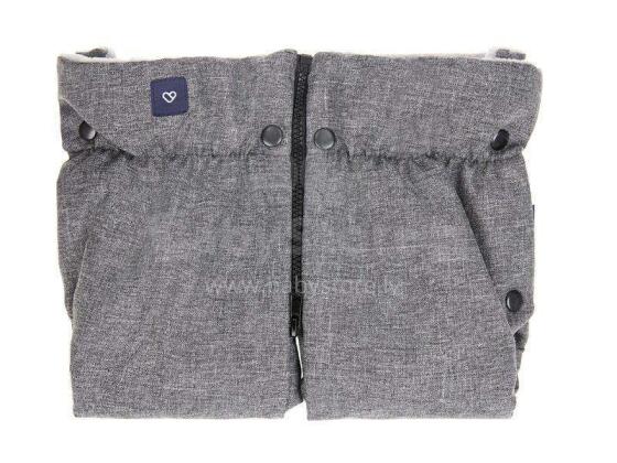 Womar Mufka Plusz Art.3-Z-M-052 Melange Grey