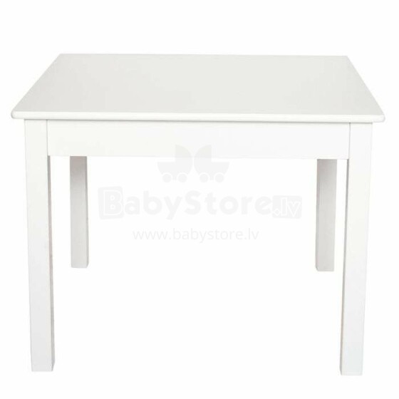 JaBaDaBaDo Table White Art.H13206 Bērnu koka galds