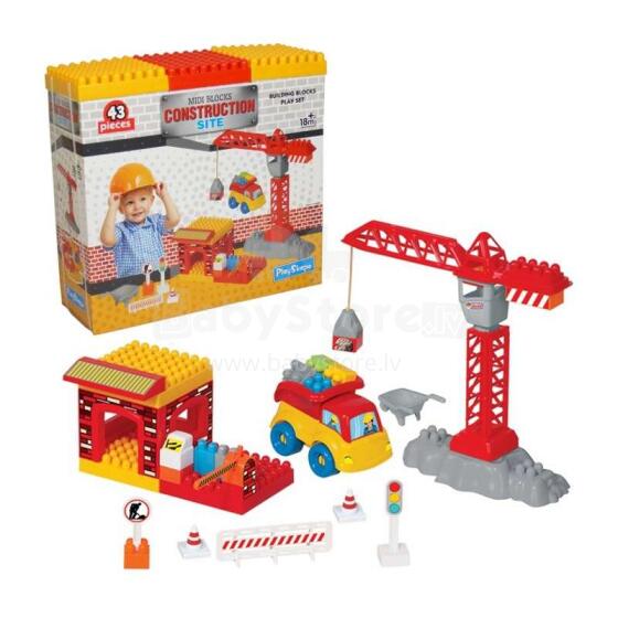Gerardo's Toys Art. 0316/8 Construction Midi Set  Конструктор, 43 дет.