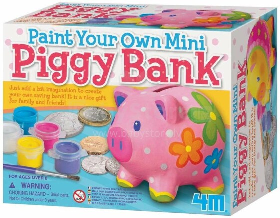 4M Piggy Bank Art.00-04505 Комплект Копилка