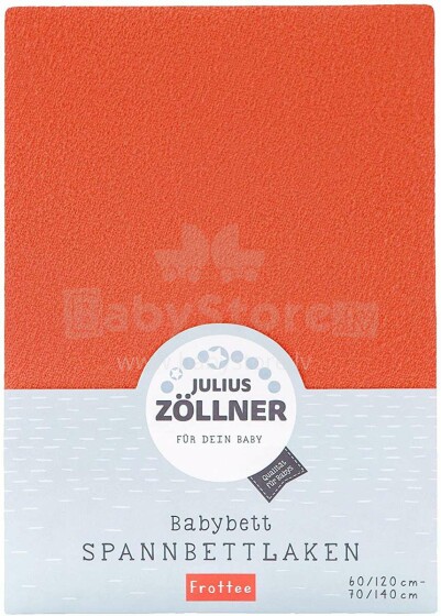 Julius Zollner Frottee Koralle Art.8300149710 простынка на резинке 60x120/70x140см