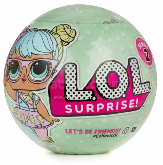 L.O.L Surprise! W2 Art.548843 Lelle L.O.L Pārsteigumu bumba (1gab.)