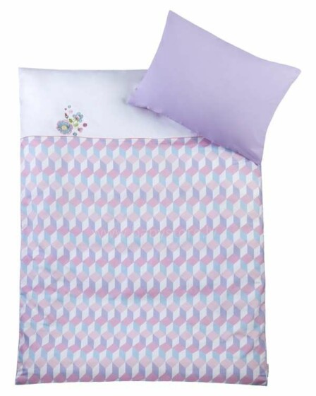 Julius Zollner Sugar Baby Art. 8620116630 viršutinė paklodė + pagalvės užvalkalas 100x135 / 40x60 cm