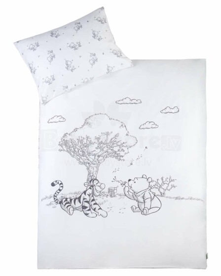 Julius Zollneris „Nubraižykite istoriją“. 8510116020 viršutinis lapas + pagalvės užvalkalas 100x135 / 40x60 cm