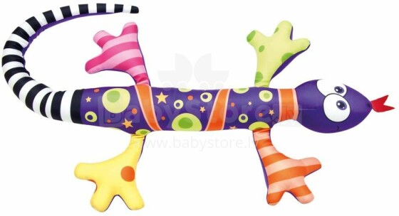Bino Lizard  Art.BN33023 Purple Mīksta rotaļlieta
