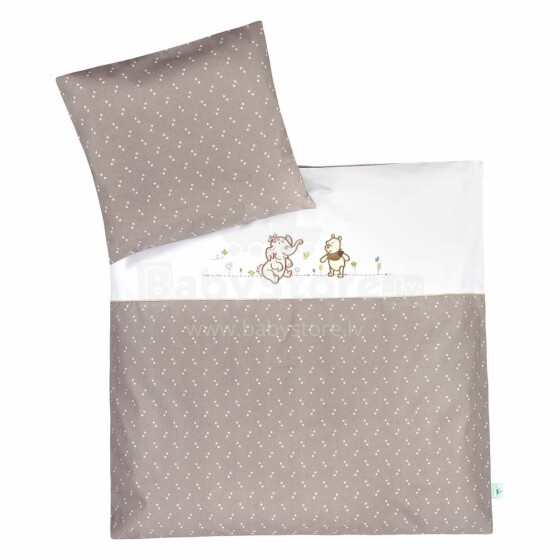 Julius Zollner Romantic Pūkuotukas. 8620017000 viršutinė paklodė + pagalvės užvalkalas 80x80 / 35x40 cm
