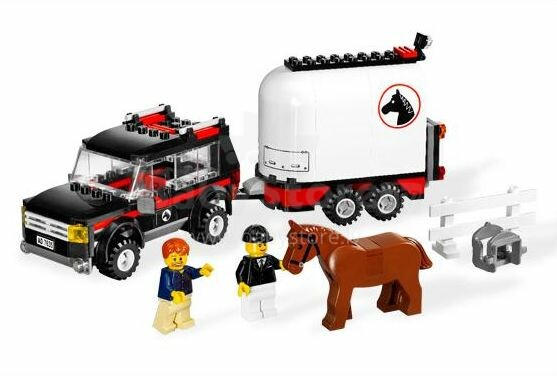 LEGO 7635-1: 4WD with Horse Trailer