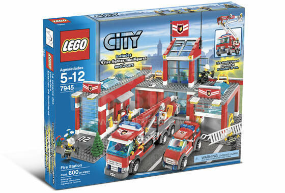 Lego 7945 Пожарная станция