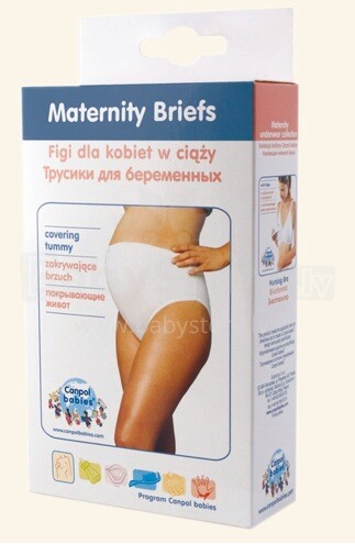 „Canpol“ elastingos nėščiųjų kelnės su paaukštintu liemeniu (M)