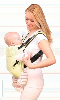 MOTERIS Kengūros krepšys Nr. 6 KANGAROO skirtas vaikams nuo 4 iki 18 mėnesių (sveriantiems nuo 3 iki 13 kg).