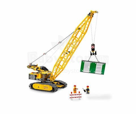 7632 Lego CITY Crawler Crane Kāpurķēžu celtnis (7632) konstruktors