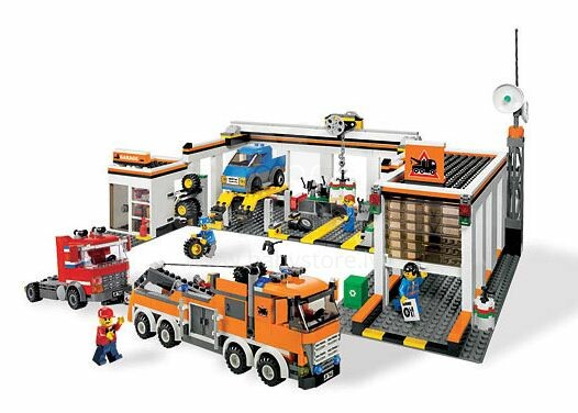 LEGO CITY remonto dirbtuvės (7642)