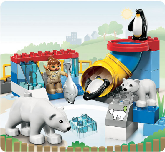 LEGO DUPLO poliarinio zoologijos sodo (5633) konstruktorius