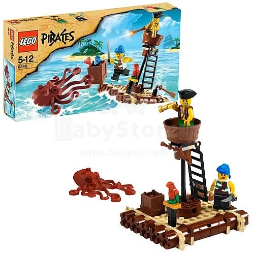 LEGO PIRATES „Kraken Attack“ (6240) konstruktorius