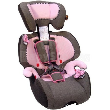 Bērnu autokrēsls Bellelli modelis Giotto (1/2/3) Jeans+Pink