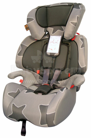 Vaikiškos automobilinės kėdutės „Bellelli“ modelio „Giotto“ (1/2/3) Pilkoji žvaigždė