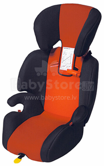 Bērnu autokrēsls Bellelli modelis Raffaello (1/2/3)  BLACK RED
