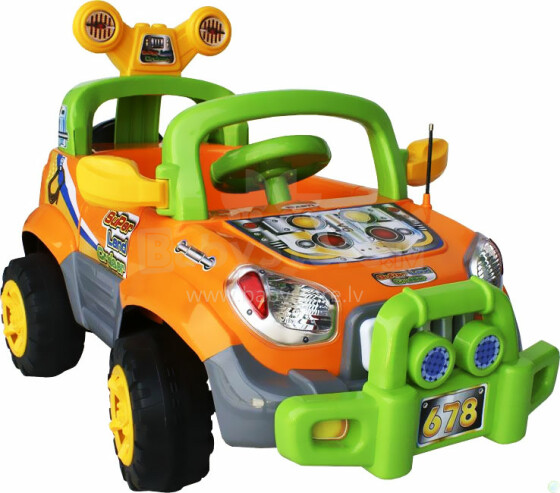 „ARTI Jeep 678 Orange CRUISER“ automobilis su akumuliatoriumi