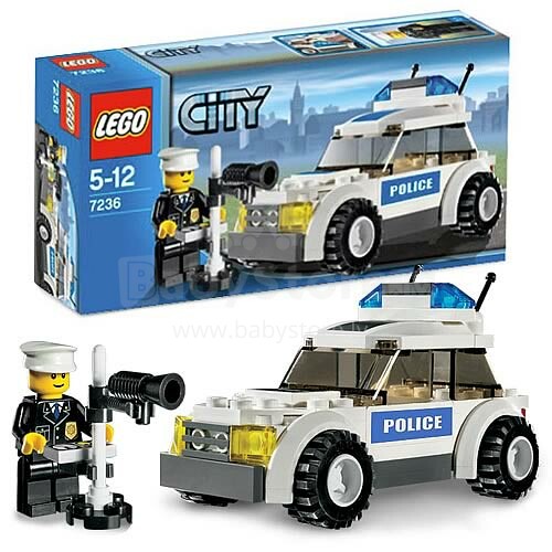 Lego 7236 Police Car 