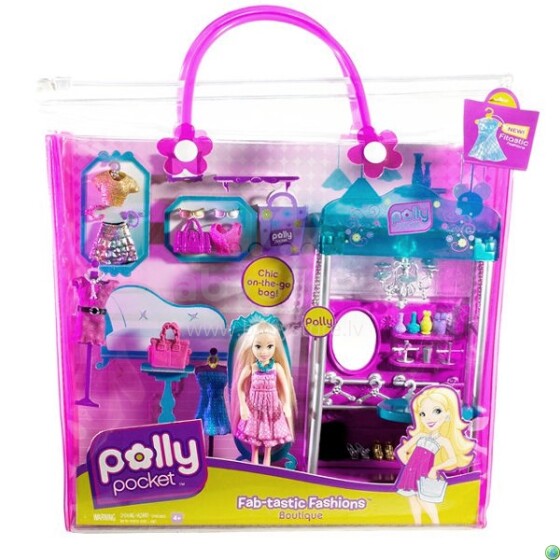 Mattel L9881 POLLY POCKET™ lelle Pollija ar aksesuāriem somiņā