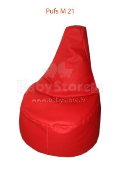 Sēžammaiss, Puffs, Mīkstais bean bags,Pufs M21 RED