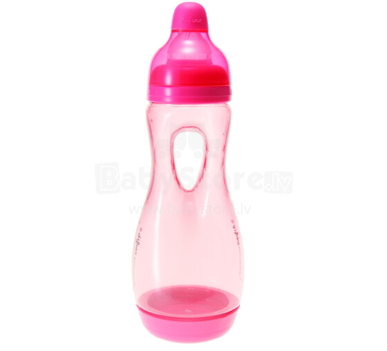 Difrax Easy grip butelis 170ml Rožinis
