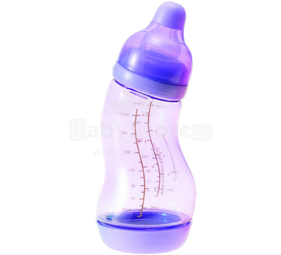 Difrax S-bottle newborn 170 ml Purple