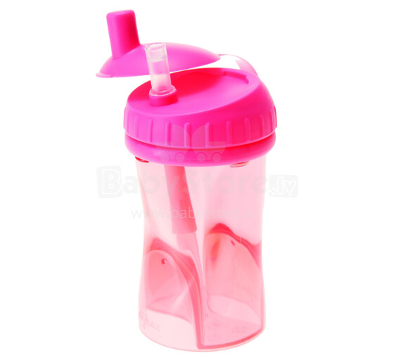 Difrax Cup with straw Non-spill 250ml   Pink