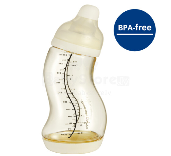 Difrax S- formas pudelīte UltraS 310ml bez bisfenola A balta