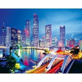 „Clementoni C-3000 HQ Puzzle Singapore“ + klijai 33528